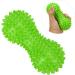 Buy Green Spiky Massage Ball | Durable & Portable Fascia Muscle Relaxation | Stress Relief Reflex Zone Ball - Buy Online on GoSupps.com