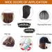 Olrwslg 100 Pcs U-Form Metal Wig Clips - Stainless Steel Hair Extension Combs (6 Teeth) for DIY - Black Tress Clips (3.2x1.6cm & 2.8x1.4cm) - International Shipping Available - Buy Online on GoSupps.com