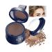 Instantly Hairline Shadow Dark Brown Hairline Powder Root Touch Up Hair Powder Quick Cover Grey Hair Root Concealer Eyebrows & Beard Line Waterproof&Sweatproof Hair Touch-Up for Women and Men