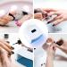 Liddy Art Rechargeable 60W UV LED Nail Lamp for Gel Polish - Professional Portable Nail Dryer with Auto Sensor - Faster Curing for Fingernail and Toenail - Buy Online on GoSupps.com