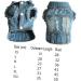 Frcolor Denim Vest for Dogs - Stylish Sun Protection & Winter Dress | Tank Tops & Muscle Shirts for Small Pets - Buy Online on GoSupps.com
