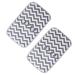 2Pcs Changing Mat Travel Changing Mat Portable Changing Mat Baby Changing Mat Baby Change Mat 60 X 37 Cm Waterproof Wipe Clean Lightweight Perfect for On The Go and Home (Grey)