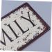 Alipis Home Decor Vintage Decor Vintage Sign Wall Decor License Plate Decorations European and American - Buy Online on GoSupps.com