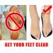 Disposable Black Spray Tanning Feet Pads - 60 Pairs (120 Feet) | Sunless Airbrush Tent Protection for Perfect Tan - Buy Online on GoSupps.com