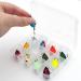 FREGITO Fishing Lures 12pcs Colorful Casting Spinner Hard Baits Tackle with Single Hook - Trout Bass Salmon Freshwater Saltwater - Metal Hooks - Multiple Colors - Buy Online on GoSupps.com