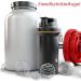 6-Piece Protein Shaker Set with Mixing Ball | Fitness Shaker for Smoothies and Egg Whites | Durable & Leak-Proof Design - Buy Online on GoSupps.com