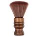 minkissy 1pc Hair Brush Barber Brush Neck Duster Shaving Brush Barber Neck Duster Barber Neck Brush Hair Sponge Fade Brush Face Makeup Hairdressing Brush Nail Brush Fiber Wool Soft 15X4.5X4.5cm As Shown