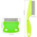 3 Pcs Flea Combs Stain Remover Pet Combs for Cat Fleas Lice Tear Fine Tooth Grooming Removal Tool - Buy Online on GoSupps.com