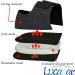 Heel Protectors for Plantar Fasciitis & Heel Pain Relief - Achilles Tendonitis Support Sleeves & Cushion Pads (Black) - Buy Online on GoSupps.com