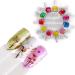 150 Pcs Nail Swatch Sticks with Ring - KINGMAS Beige Color Display False Nail Tips Practice Sticks (1150 Number Posted) - Buy Online on GoSupps.com