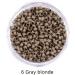 Hair Extensions Kit: I-tip Hair Pliers Pulling Needle Loop Threader and 500 Pieces 2.5mm Hair Extension Nano Beads Rings (Gray Blonde) - Buy Online on GoSupps.com