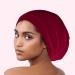 Silk bonnet for curly hair natural hair women and men - Buy Online on GoSupps.com