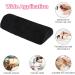 Felenny Nail Art Rest Cushion Detachable Sponge Zipper Design Nail Pillow Hand Rest Professional Salon Hand Arm Holder Manicure Pillow Nail Cushion For Makeup Cosmetic Tools Black - Buy Online on GoSupps.com