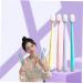 Minkissy 4-Piece Soft Cotton Toothbrush Set for Women & Teens | Portable Handheld Toothbrushes with Clean 3-Page Design - Buy Online on GoSupps.com