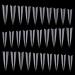 600Pcs Stiletto Nail Tips for Acrylic Nails Long False Nails Clear Fakes Nails Half Cover False Nail Tips 600 x Clear