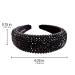 SP Sophia Collection Women's Sparkling Crystal Rhinestone Hair Headband in Black - Buy Online on GoSupps.com