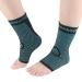 HEALLILY Compression Ankle Brace | Knitted Ankle Support Sleeve for Sprains & Achilles Tendon - Size M (35-37) | International Shipping Available - Buy Online on GoSupps.com
