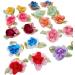 Pet Show Assorted Color Flowers Dog Hair Bows - Pack of 20pcs - Buy Online on GoSupps.com