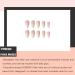YOSOMK Medium Almond Gradient Nude Press On Nails - Full Cover False Nails for Women - Buy Online on GoSupps.com