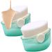 Comebachome Kids Sunscreen Applicator 2pcs Sunscreen Applicator for Kids Sunscreen Lotion Applicator Set with Protective Cap Fast Brush Liquid Cream Powder Easy to Apply for Kids 6.10x4.83cm