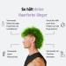 Hermans Amazing semi-permanent Hair Color Olivia Green 100% vegan and not tested on animals 115ml - Buy Online on GoSupps.com