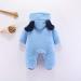 Haokaini Newborn Bear Warmer Snowsuit Hooded Romper Jumpsuit 9-12 Months Blue - Buy Online on GoSupps.com
