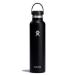 Hydro Flask Standard Mouth Bottle with Flex Cap 24 Oz Black