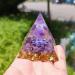 Orgonite Reiki Pyramid - Amethyst Chakra Healing Crystals for Meditation & Home Decor - International Shipping - Buy Online on GoSupps.com