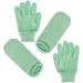 DOITOOL 2 Pairs Whiten Gloves Mens Moisturizing Gloves Gel Moisturizing Gloves and Socks Natural Material Gloves Spa Gloves Hand Treatment Gloves Socks for Men Foot Man Boots - Buy Online on GoSupps.com