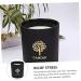 FOMIYES Scented Candles Set - Black Wax Pillar & Tea Lights - Romantic Candle Warmers for Home Fragrance - Buy Online on GoSupps.com