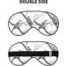Sleep Mask Eye Covers for Men & Women - Reusable Blackout Masks for Travel Camping & Better Sleep - Trees and Birds Camo Design - Buy Online on GoSupps.com
