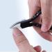 OUSIKA Nail Clippers Black Toenail Ingrown Nail Art Cuticle Nipper Clipper Edge Cutter Manicure Scissor Plier Tool Pedicure Dead Skin Remover Nails Schwarz - Buy Online on GoSupps.com