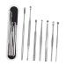 TOVINANNA 7pc Set Ear Cleaning Kit Earwax Removal Tools Double-Ended Design Gently Remove Earwax at Home