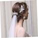 Ipetboom Bridal Tiara Wedding Tiara Bridal Veil Combs Barrettes for Girls Rhinestone Comb Crystals Decor Retro Decor Comb for Bridal Girl Clips Festival Rhinestones Bride Bride Tiara - Buy Online on GoSupps.com
