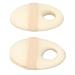 Toe Corn Cushions Hollow Out 2Pcs Easy Carrying Universal Corn Pads Soft for Comfortable Walking