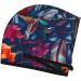 Hair Towel Wrap with Button - Quick-Drying Turban for Effortless Hair Care (Tropical Flower - Buy Online on GoSupps.com