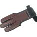 ArcheryMax 3 Finger Leather Shooting Glove - Medium Size - Buy Online on GoSupps.com
