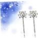 minkissy Rhinestone Bobby Hairpins Bobby for Women Bling Bobby Crystal Hair Pin Decorations Metal Hair Clips for Women Hairpins Hair for Women Trendy Hair Clips Ponytail Miss Girl - Buy Online on GoSupps.com