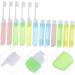 Shop Lurrose Children's Tools: 12-Pack Trip Toothbrushes - Soft Foldable Travel Brushes for Kids & Adults with Nylon Bristles - Buy Online on GoSupps.com