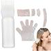Hair Oil Applicator Bottle 160ml with Hair Dye Kit Root Comb Applicator Bottle with Clear Scale Hair Bleach Kit - Buy Online on GoSupps.com