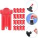 CLISPEED 100 pi ces Bouteille Colle pour Cils avec Aiguille Obstruction Rouge pour Remplacement de Bouchon de Colle Cils Pratique et Durable - Buy Online on GoSupps.com