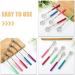 Beaupretty Extendable Back Scratchers - 5-Piece Portable Telescopic Scratching Tool Set | Metal Base & Rubber Racks for Ultimate Relaxation - Buy Online on GoSupps.com