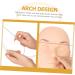 BIUDECO 1 Set Measure Bow-Shaped Auxiliary Acrylic Design Shaper Ruler Shape Shaping Tool Bow Level - Buy Online on GoSupps.com