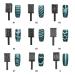 Samfox Gel Magnet Set - 11-Piece Nail Art Tool for 3D Magnetic Cat Eyes Polish | DIY UV Gel Aids - Buy Online on GoSupps.com