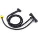 High Pressure Stainless Steel Toilet Sprayer G1/2 - Bidet Sprayer with 1 in 2 Out Angle Valve | Premium Bathroom Supplies - Buy Online on GoSupps.com