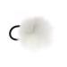 2pcs Pom Pom Elastic Hair Tiles Flurry Ball Hair Ponytail Holder Hair Rope Faux Rabbit Fur Hair Accessories 2pcs-White