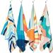 Dock & Bay Quick Drying Towel - Sports & Gym - Compact Lightweight - 100% Recycled - Stripes Go Wild - Rising Sun Large (160x90cm) - Buy Online on GoSupps.com