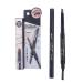 Clest F&H Auto Rotating Eyebrow Pencil Easy to Color Longwearing Eyebrow Definer Pencil-Dark Coffee