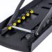 Foldable Pedicure Foot Rest - 6-Position Height Adjustable Stand for Home Foot Spa, Non-Slip Rubber Pedicure Foot Stand for Easy At-Home Pedicures - Buy Online on GoSupps.com