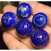 5PCS Natural Lapis Lazuli Tumbled Stone Quartz Crystal Sphere Ball NaturalReiki Decoration Room Decoration Stone Mineral Specimen - Buy Online on GoSupps.com